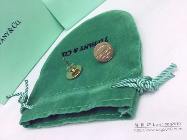 Tiffany飾品 蒂芙尼女士專櫃爆款圓形耳釘耳環  zgt1793
